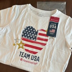 American Girl youth tee shirt